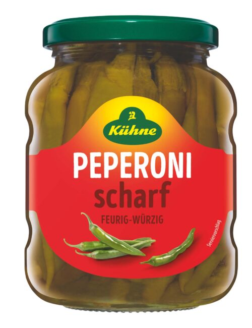Kühne Peperoni feurig scharf 300g