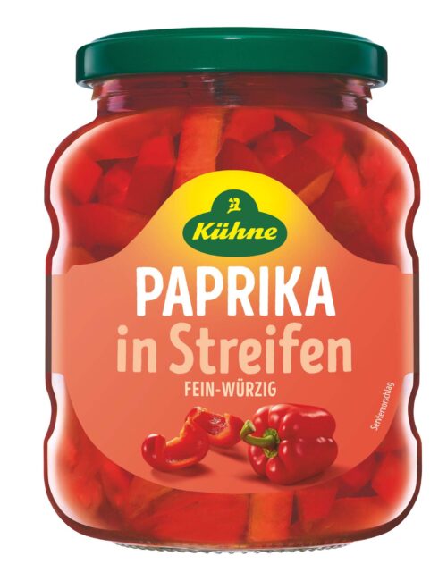 Kühne Paprika Streifen 320g