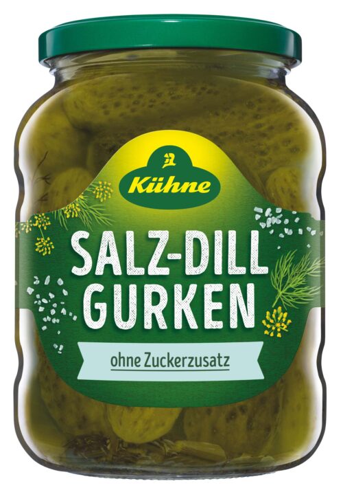 Kühne Salz Dill Gurken 650g
