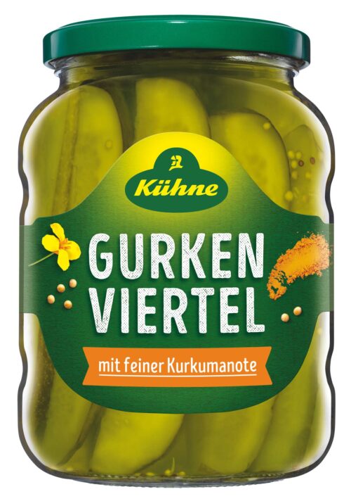 Kühne Gurkenviertel 670g