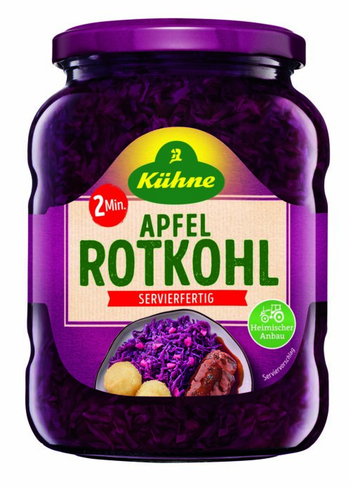 Kühne 2 Minuten Rotkohl 700g