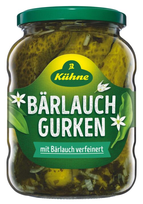 Kühne Bärlauchgurken 670g