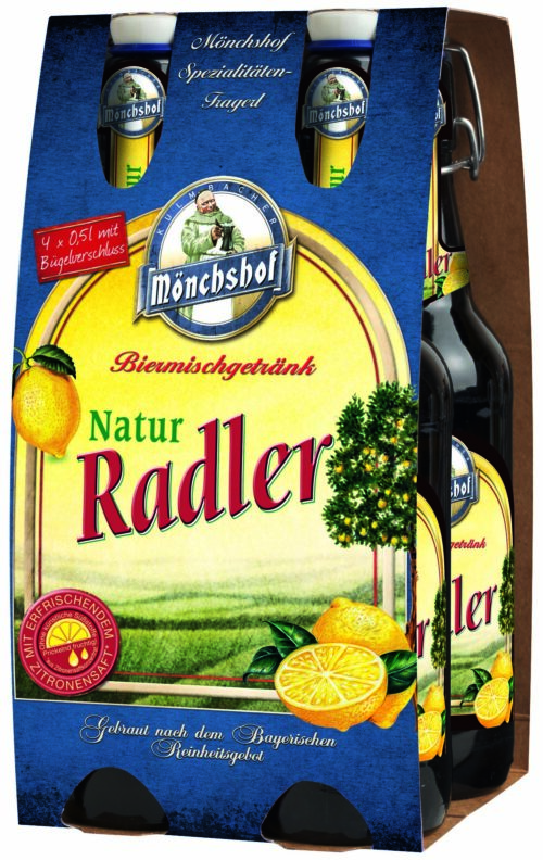 Mönchshof Natur Radler 4x0,5l