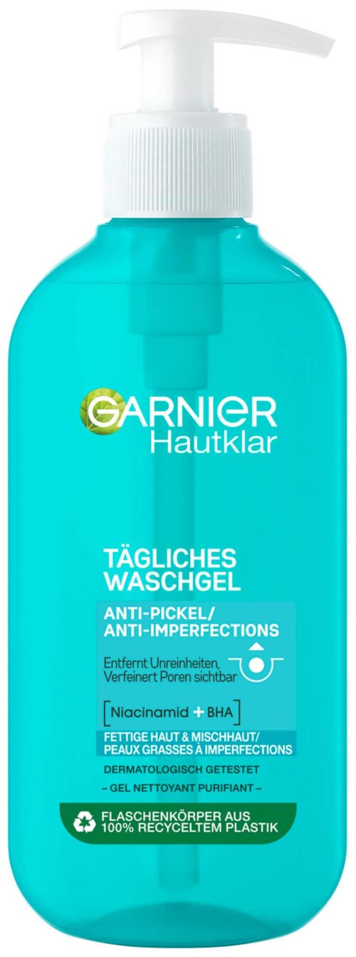 Garnier Hautklar Tägliches Waschgel Anti Pickel 200ml
