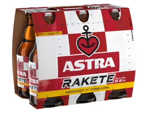 Astra Rakete Citrus Vodka 6x0,33l