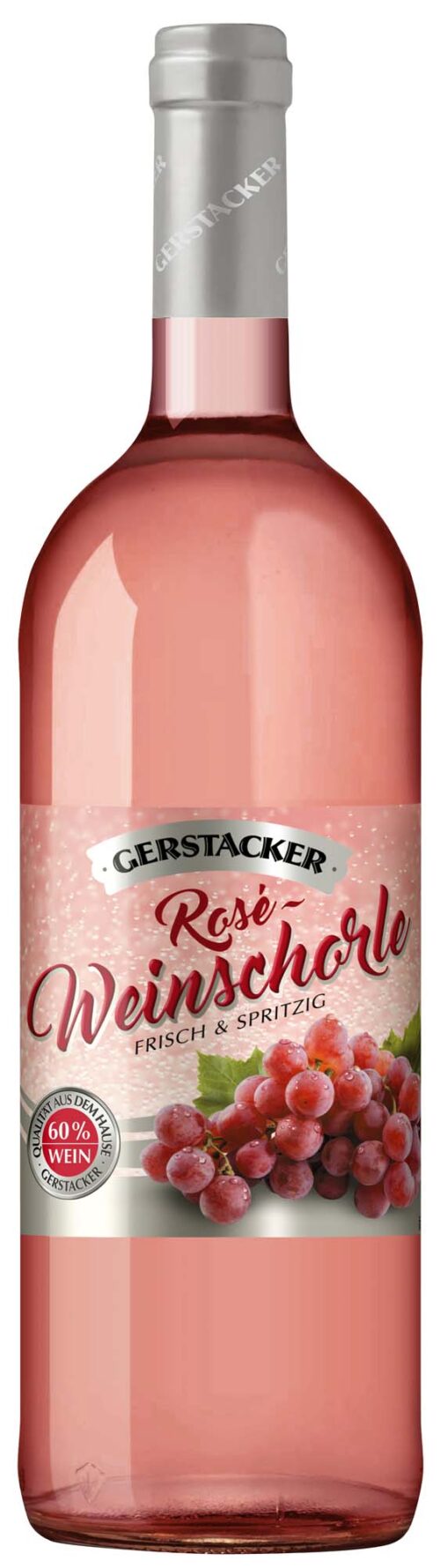 Gerstacker Rose-Weinschorle 1l