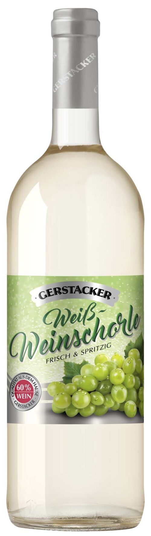 Gerstacker Weiß-Weinschorle 1l