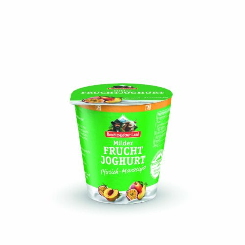 Berchtesgadener Land Milder Frucht Joghurt Pfirsich Maracuja 150g