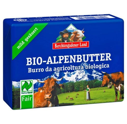 Berchtesgadener Land Bio Alpenbutter mild 250g