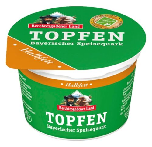 Berchtesgadener Land Topfen Halbfettstufe 250g