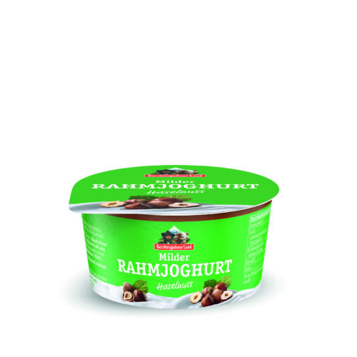 Berchtesgadener Land Milder Rahmjoghurt Haselnuss 150g
