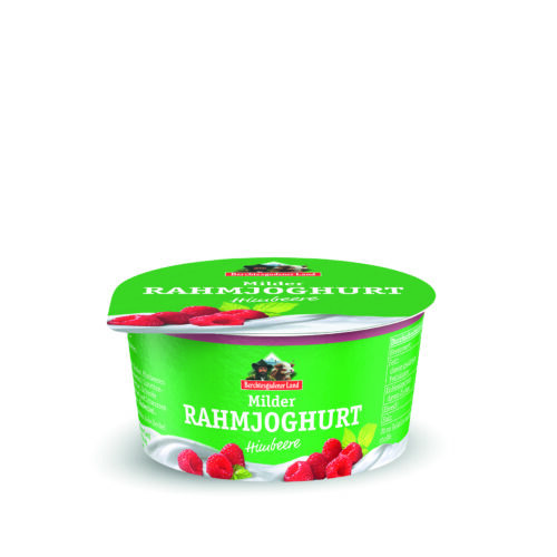 Berchtesgadener Land Milder Rahmjoghurt Himbeere 150g