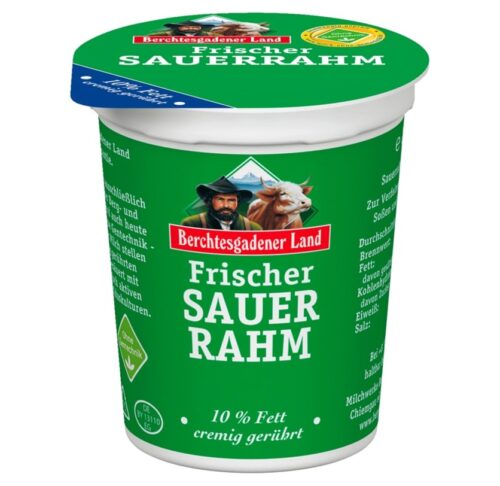 Berchtesgadener Land Frischer Sauerrahm 10% 200g