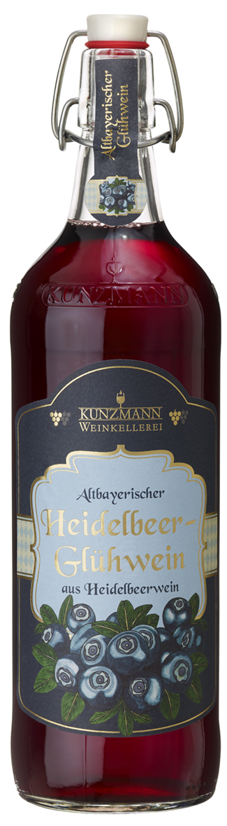 Kunzmann Altbayerischer Heidelbeer Glühwein 1l