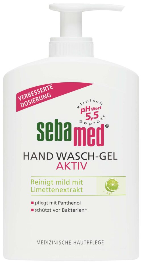 Sebamed Hand Wasch-Gel Aktiv mit Spender 300ml