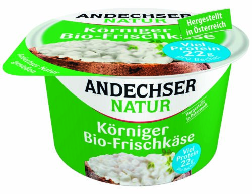 Andechser Natur Körniger Bio Frischkäse 20% 200g