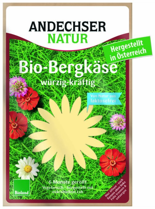 Andechser Natur Bio Bergkäse 50% 125g