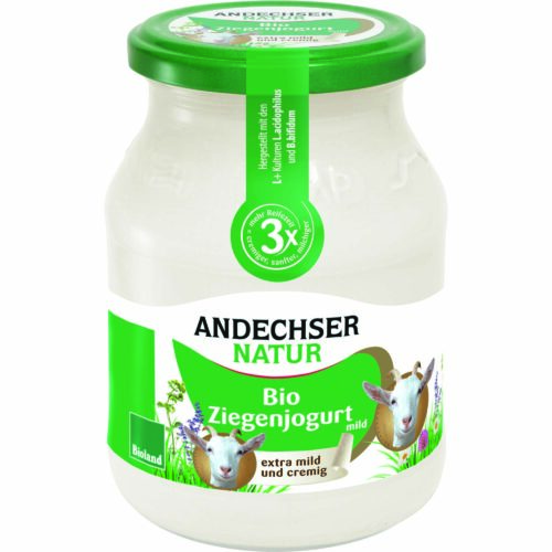 Andechser Natur Bio Ziegen Joghurt 500g MW