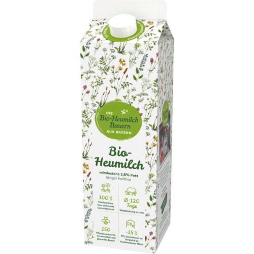 Bio Heumilch Bauern Bio Heumilch 3,8% 1l
