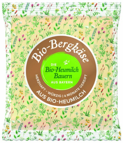 Bio Heumilch Bauern Bergkäse 45% 180g