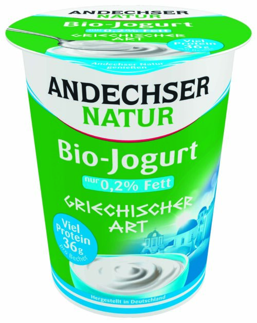Andechser Natur Bio Joghurt griechische Art 400g