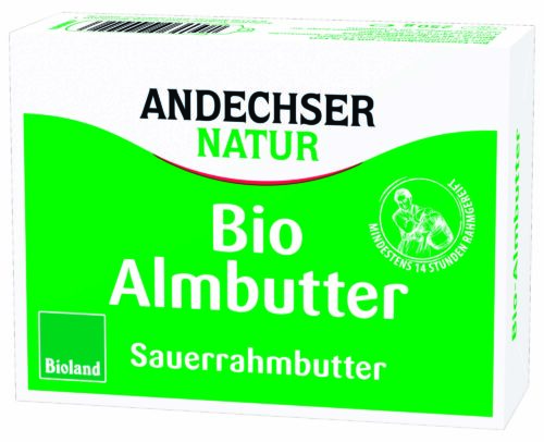 Andechser Natur Bio Almbutter 250g