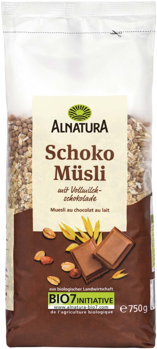 Alnatura Bio Schoko Müsli 750g