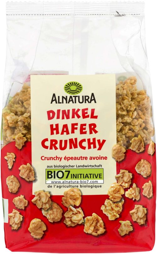 Alnatura Bio Dinkel Hafer Crunchy 375g