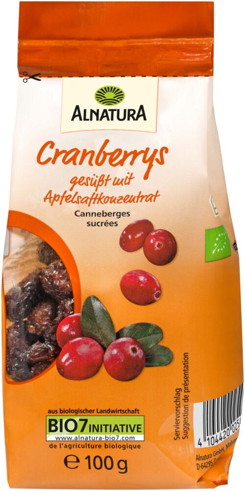 Alnatura Bio Cranberries 100g