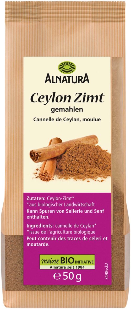 Alnatura Bio Ceylon Zimt 50g