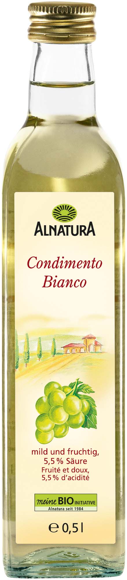 Alnatura Bio Condimento Bianco 500ml
