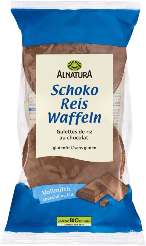 Alnatura Bio Schoko Reiswaffeln Vollmilch 100g