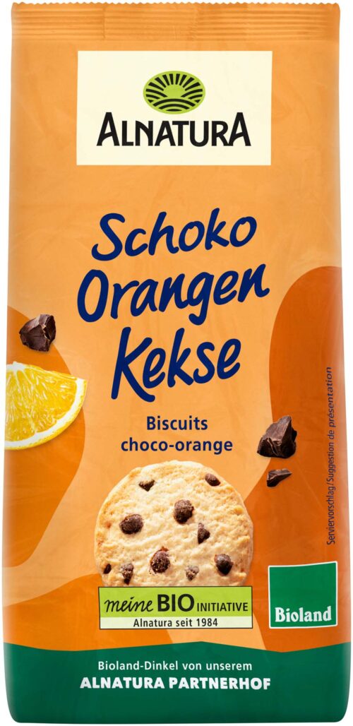 Alnatura Bio Schoko-Orangen-Kekse 150g