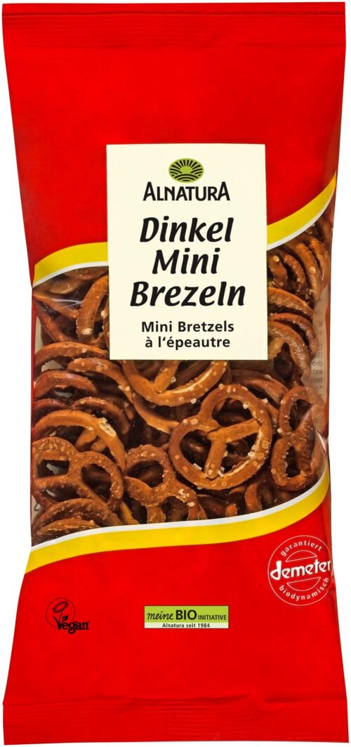 Alnatura Demeter Dinkel Mini Brezeln 75g