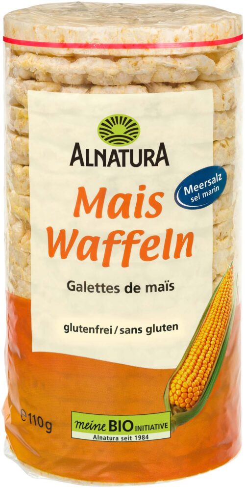 Alnatura Bio Maiswaffeln Meersalz 110g