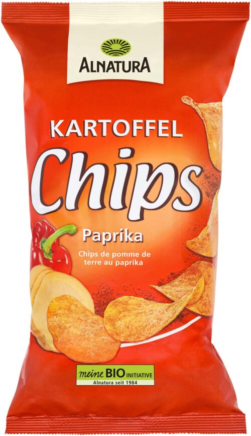 Alnatura Bio Kartoffel Chips Paprika 125g