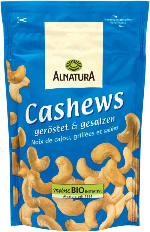 Alnatura Bio Cashews geröstet & gesalzen 100g