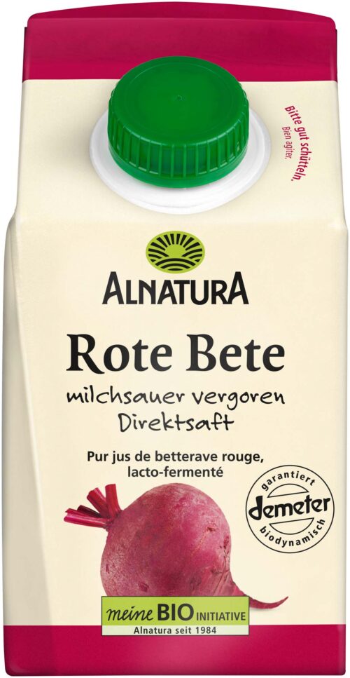 Alnatura Bio Rote Bete Saft feldfrisch 0,33l