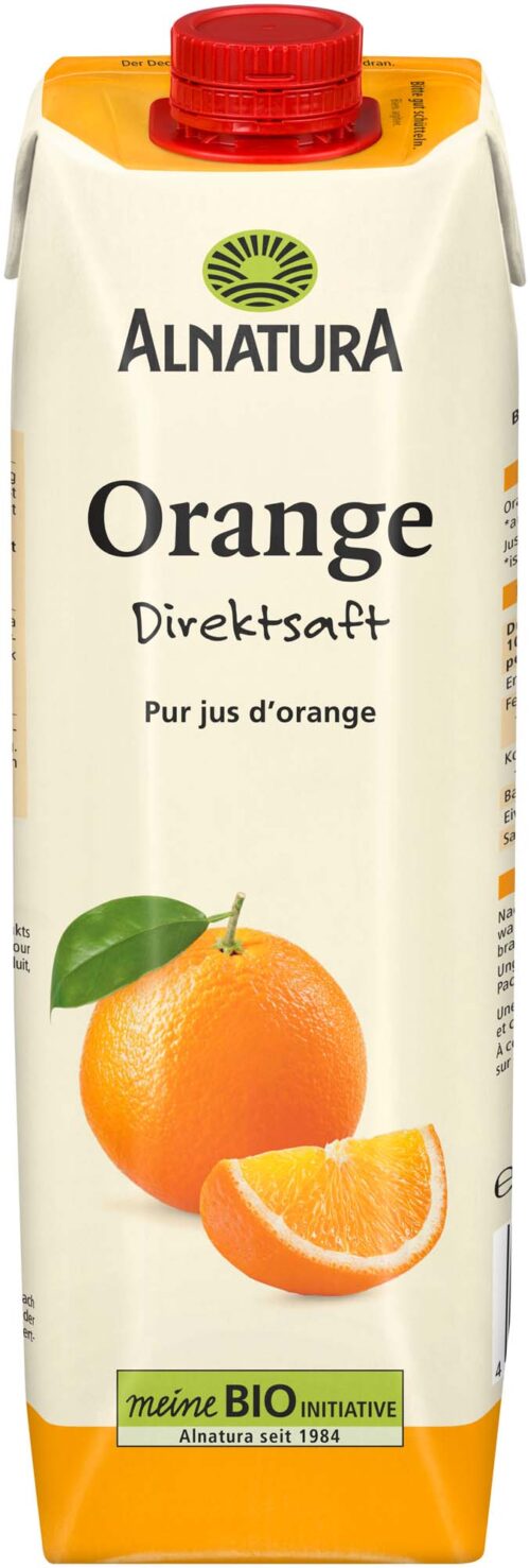 Alnatura Bio Orange Direktsaft 1l