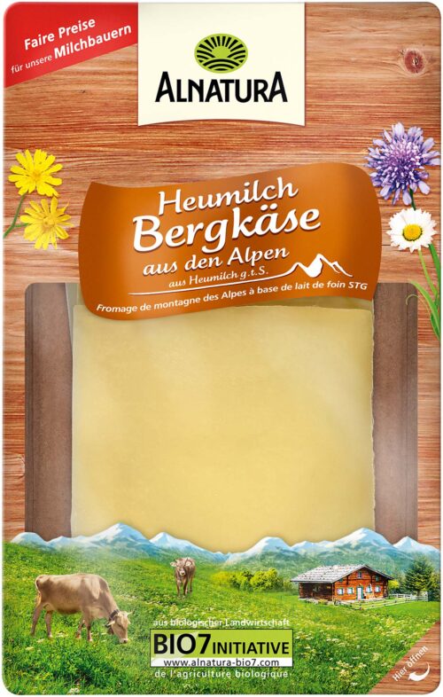 Alnatura Bio Bergkäse 50% 125g
