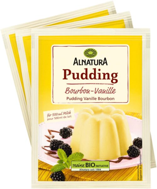 Alnatura Bio Vanillepudding 3x40g