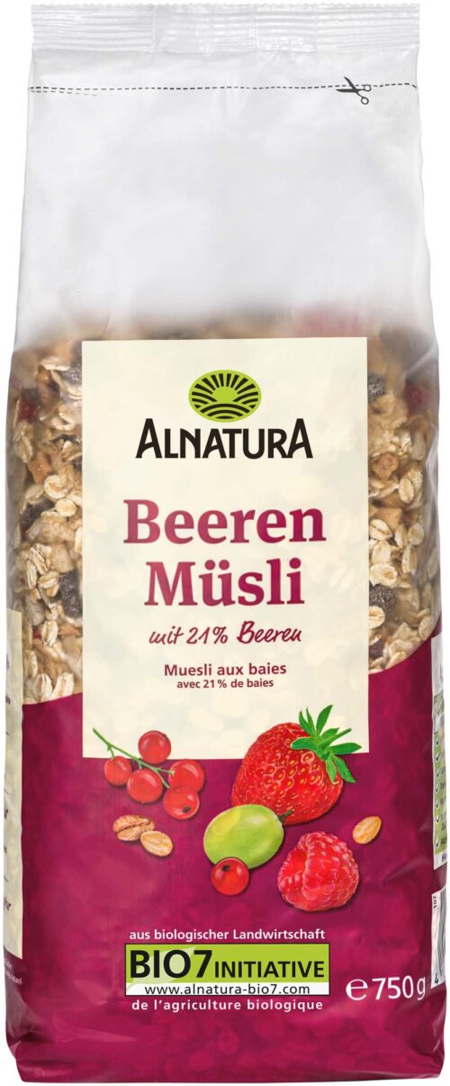 Alnatura Bio Beeren Müsli 750g