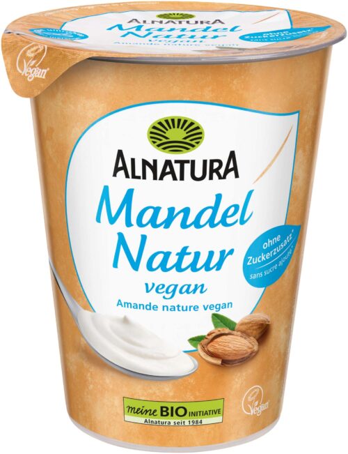 Alnatura Mandel Natur Bio Joghurtalternative 400g