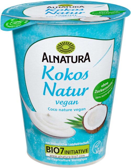 Alnatura Kokos Natur Bio Joghurtalternative 400g
