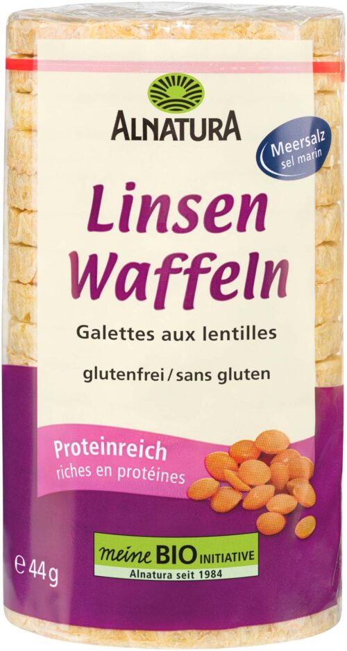Alnatura Bio Linsenwaffeln 44g