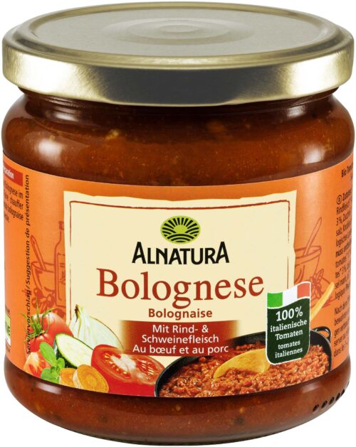 Alnatura Bio Bolognese Sauce 330ml