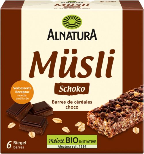 Alnatura Bio Müsli Riegel Schoko 150g