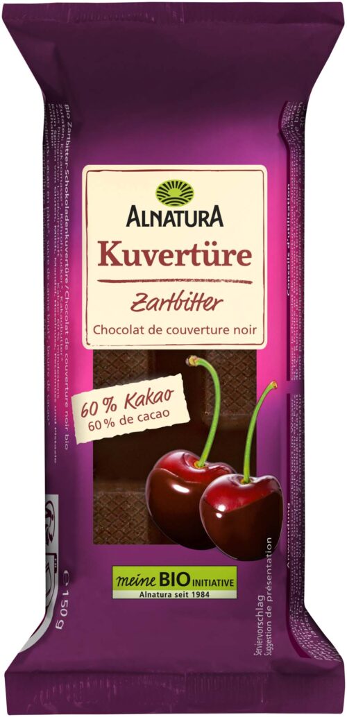Alnatura Bio Kuvertüre zartbitter 150g