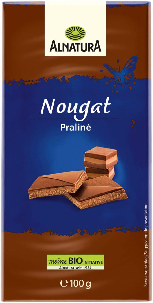 Alnatura Bio Nougat Schokolade 100g