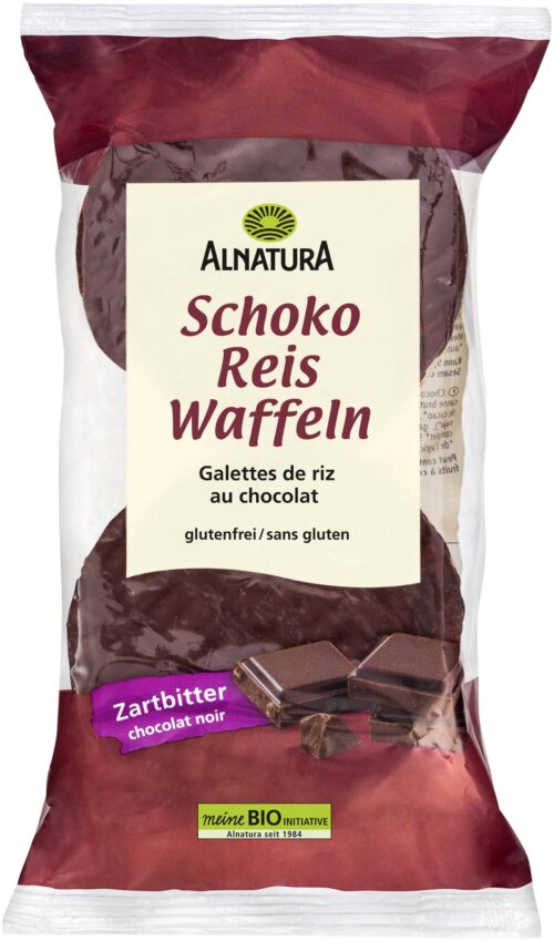 Alnatura Bio Schoko Reiswaffeln zartbitter 100g